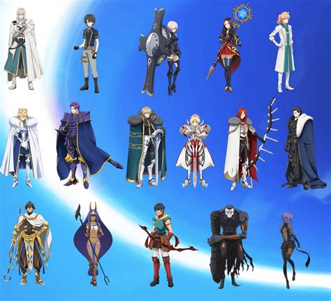 fate grand order characters|fate grand order characters list.